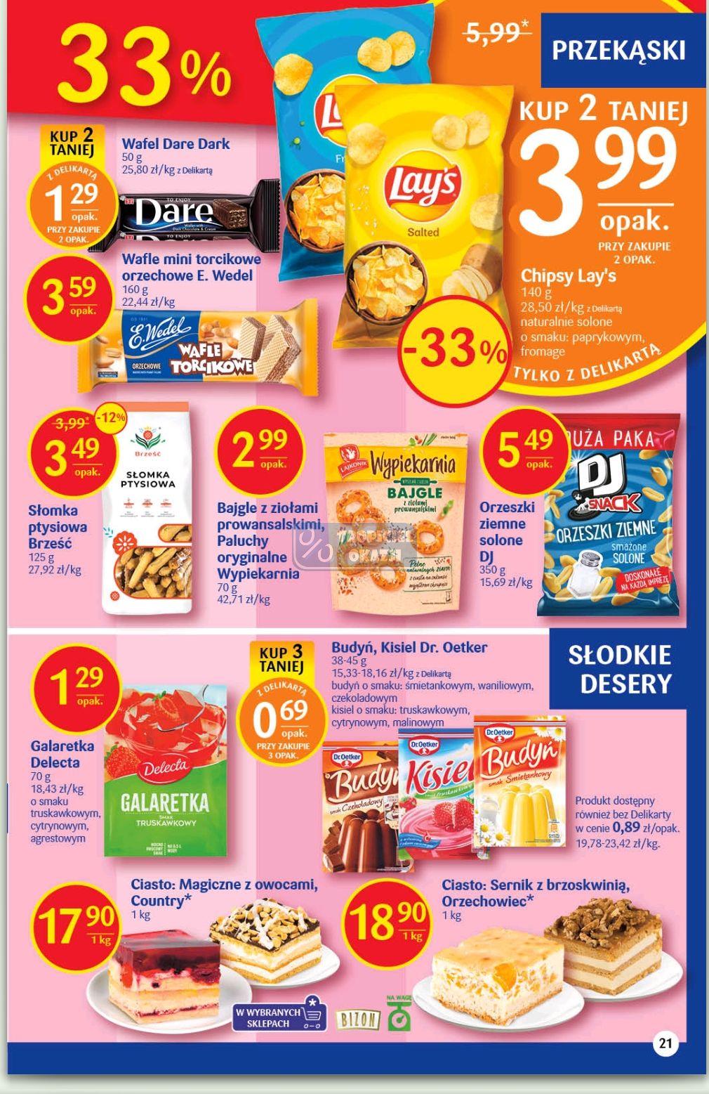 Gazetka promocyjna Delikatesy Centrum str. 21