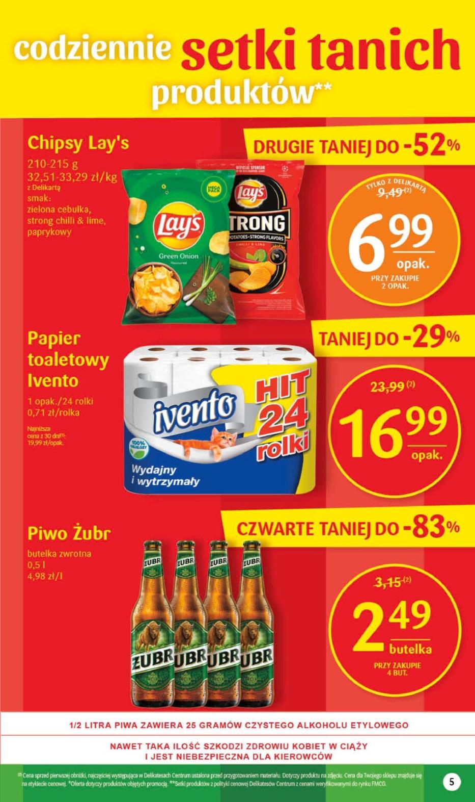 Gazetka promocyjna Delikatesy Centrum str. 5