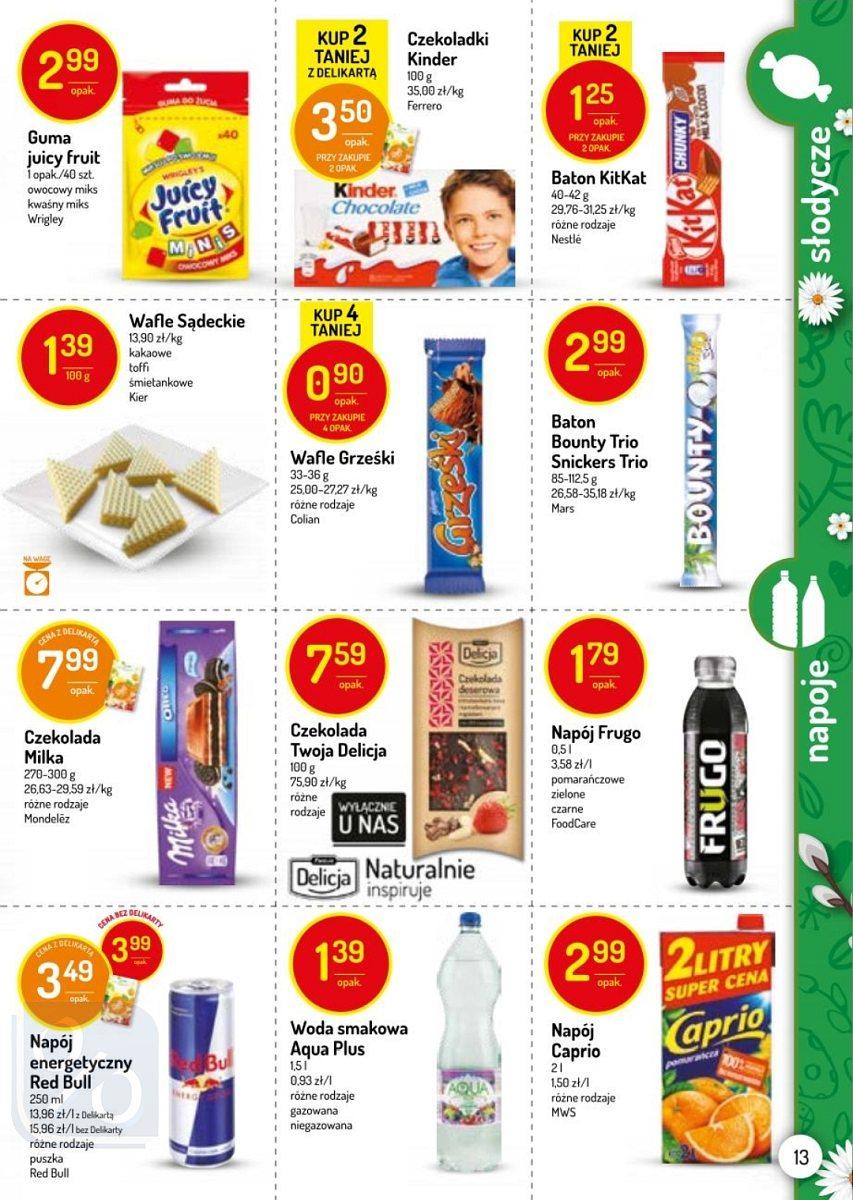 Gazetka promocyjna Delikatesy Centrum str. 13