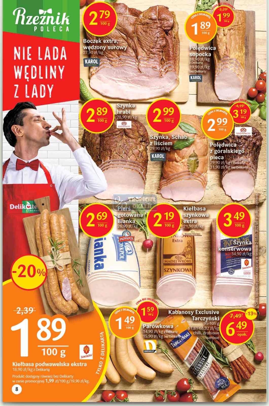 Gazetka promocyjna Delikatesy Centrum str. 8