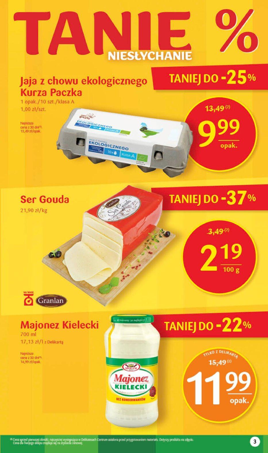 Gazetka promocyjna Delikatesy Centrum str. 3