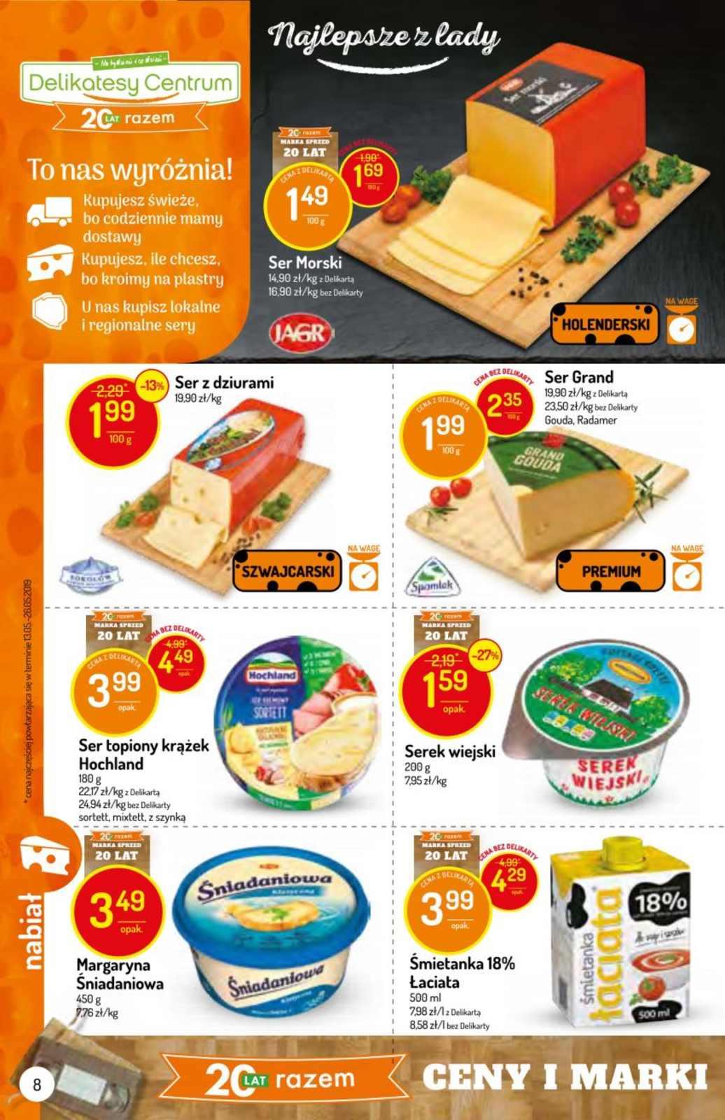 Gazetka promocyjna Delikatesy Centrum str. 8