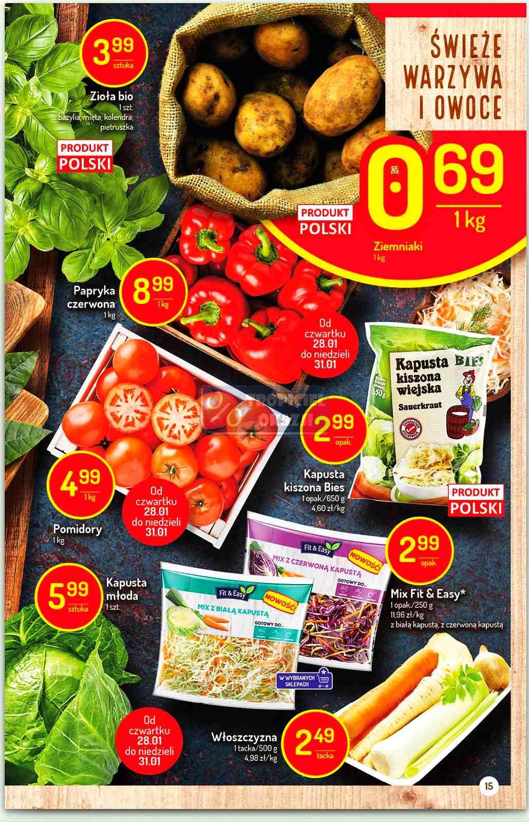 Gazetka promocyjna Delikatesy Centrum str. 15