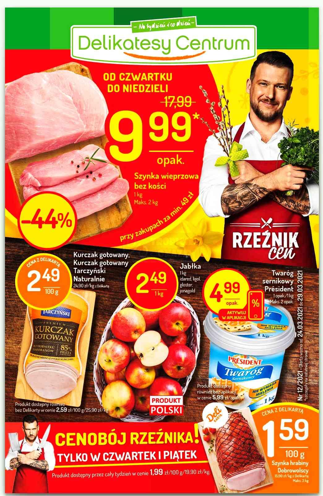 Gazetka promocyjna Delikatesy Centrum str. 1