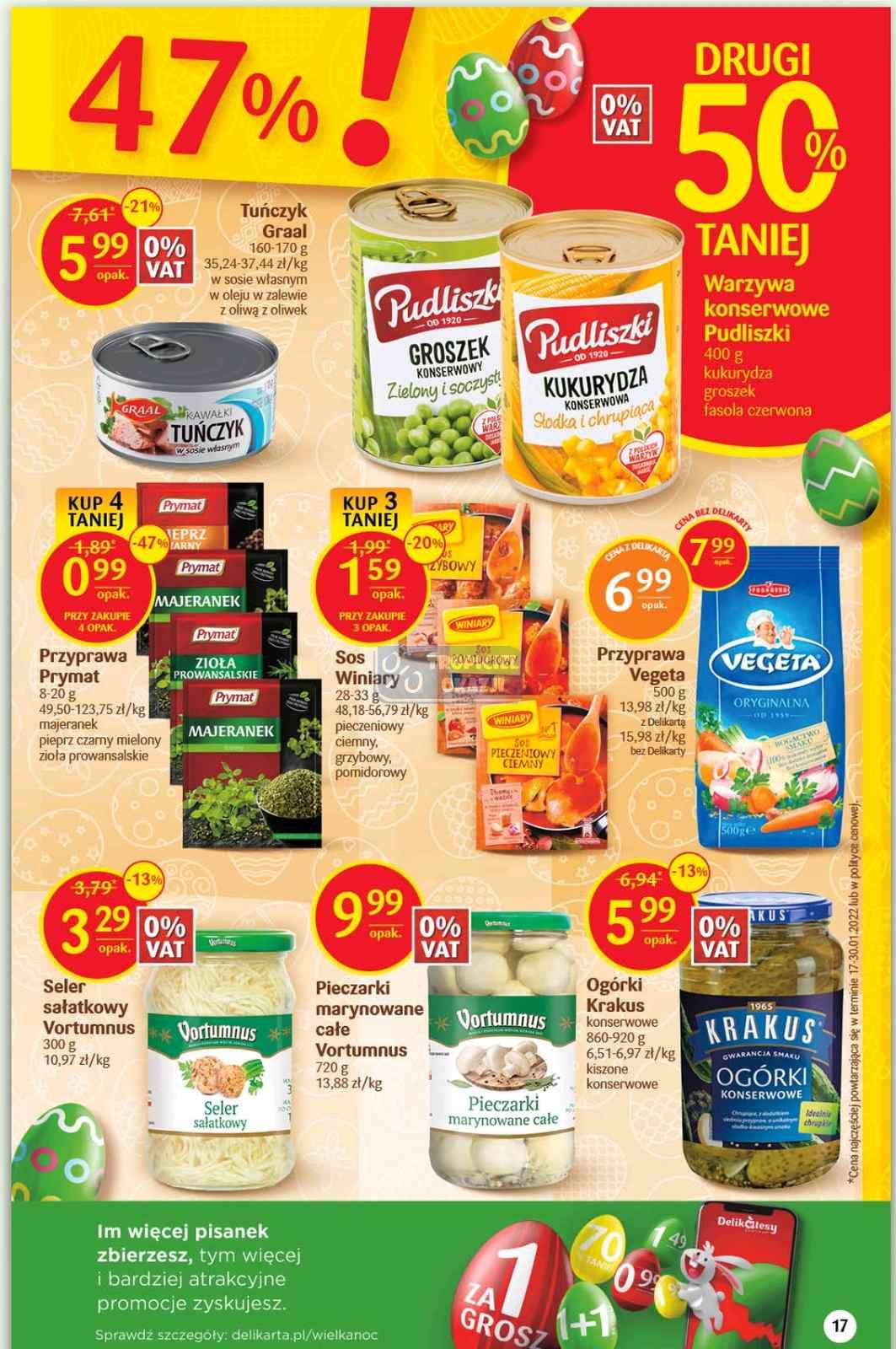 Gazetka promocyjna Delikatesy Centrum str. 17