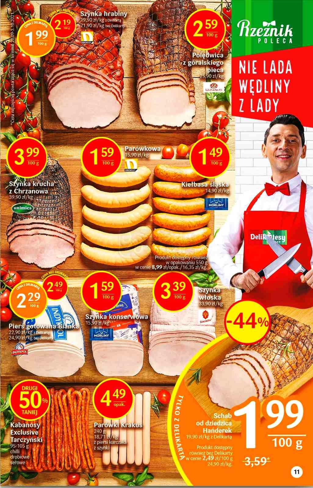 Gazetka promocyjna Delikatesy Centrum str. 11