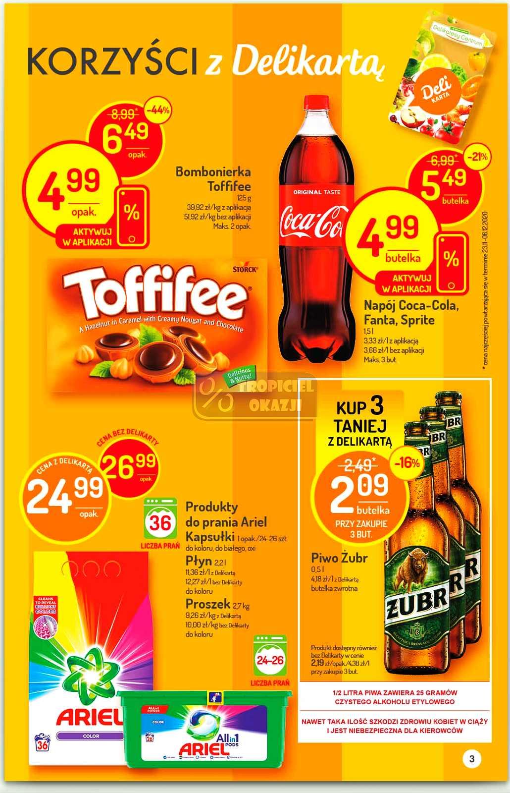 Gazetka promocyjna Delikatesy Centrum str. 3