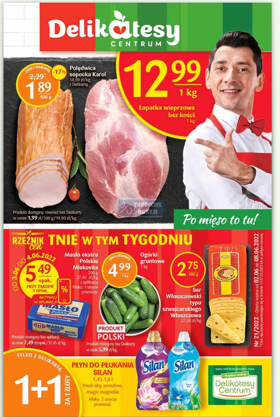 Gazetka promocyjna Delikatesy Centrum str. 1