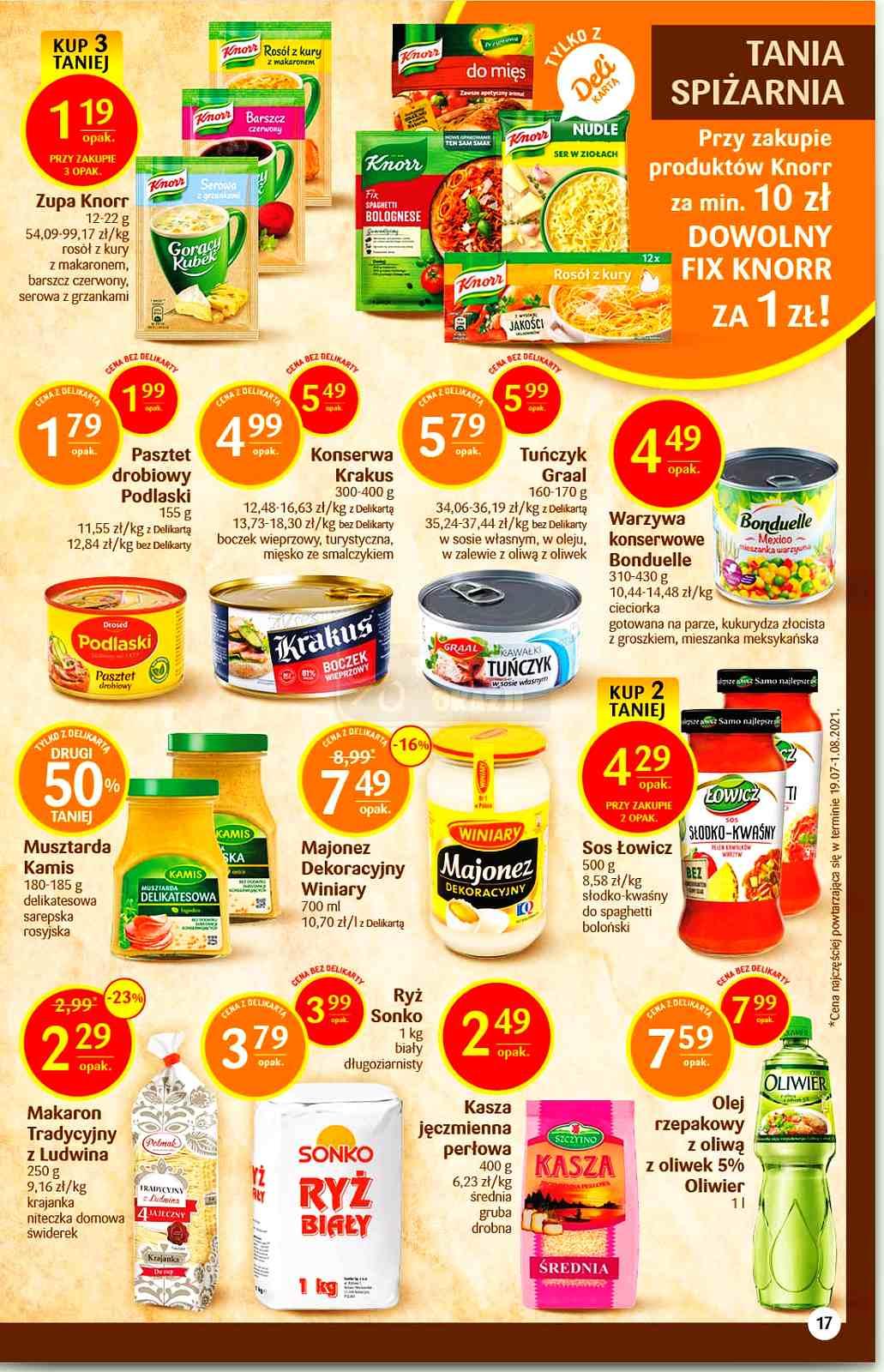 Gazetka promocyjna Delikatesy Centrum str. 17