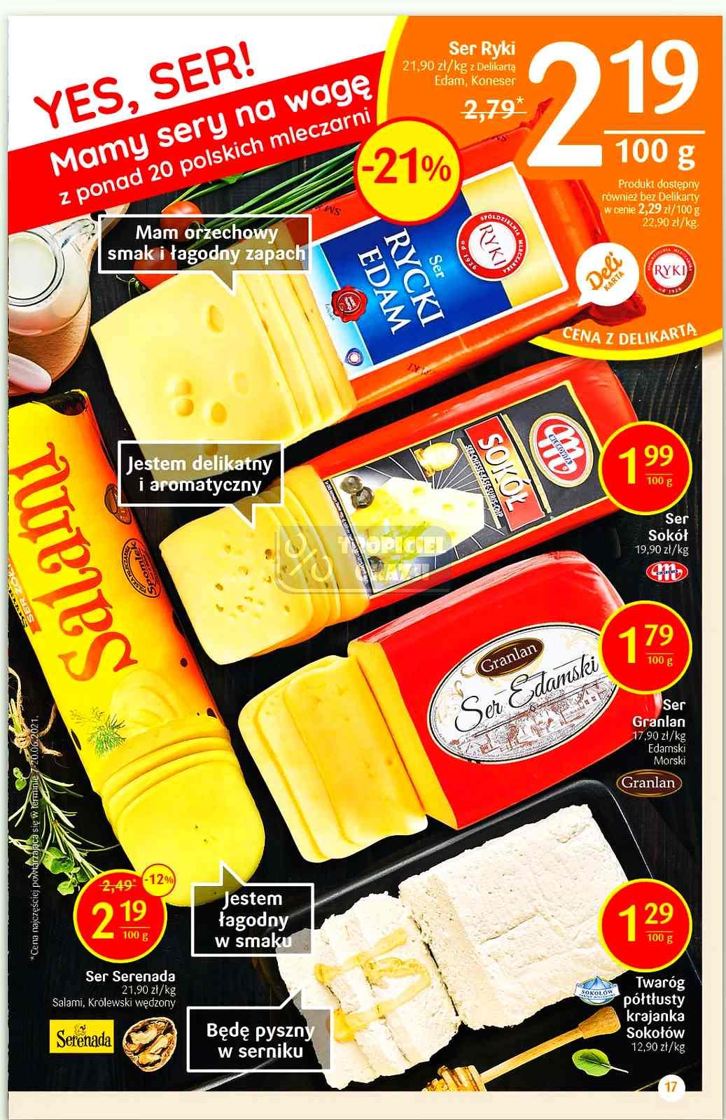 Gazetka promocyjna Delikatesy Centrum str. 17