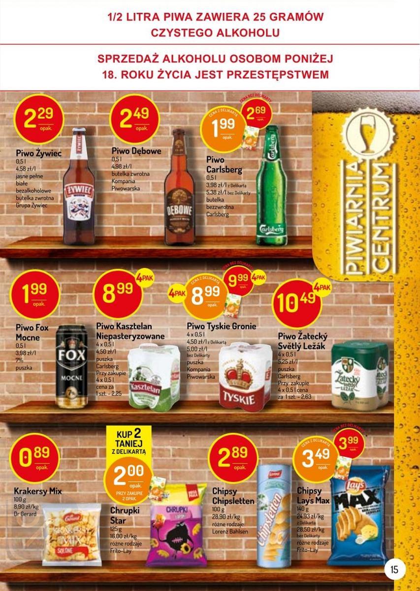 Gazetka promocyjna Delikatesy Centrum str. 15