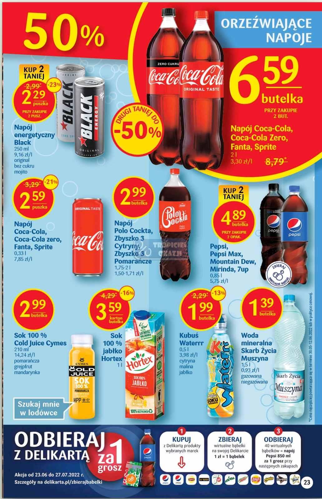 Gazetka promocyjna Delikatesy Centrum str. 23