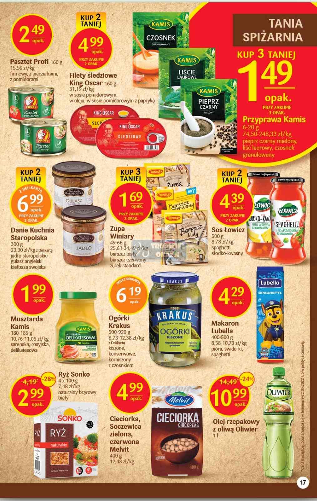 Gazetka promocyjna Delikatesy Centrum str. 17