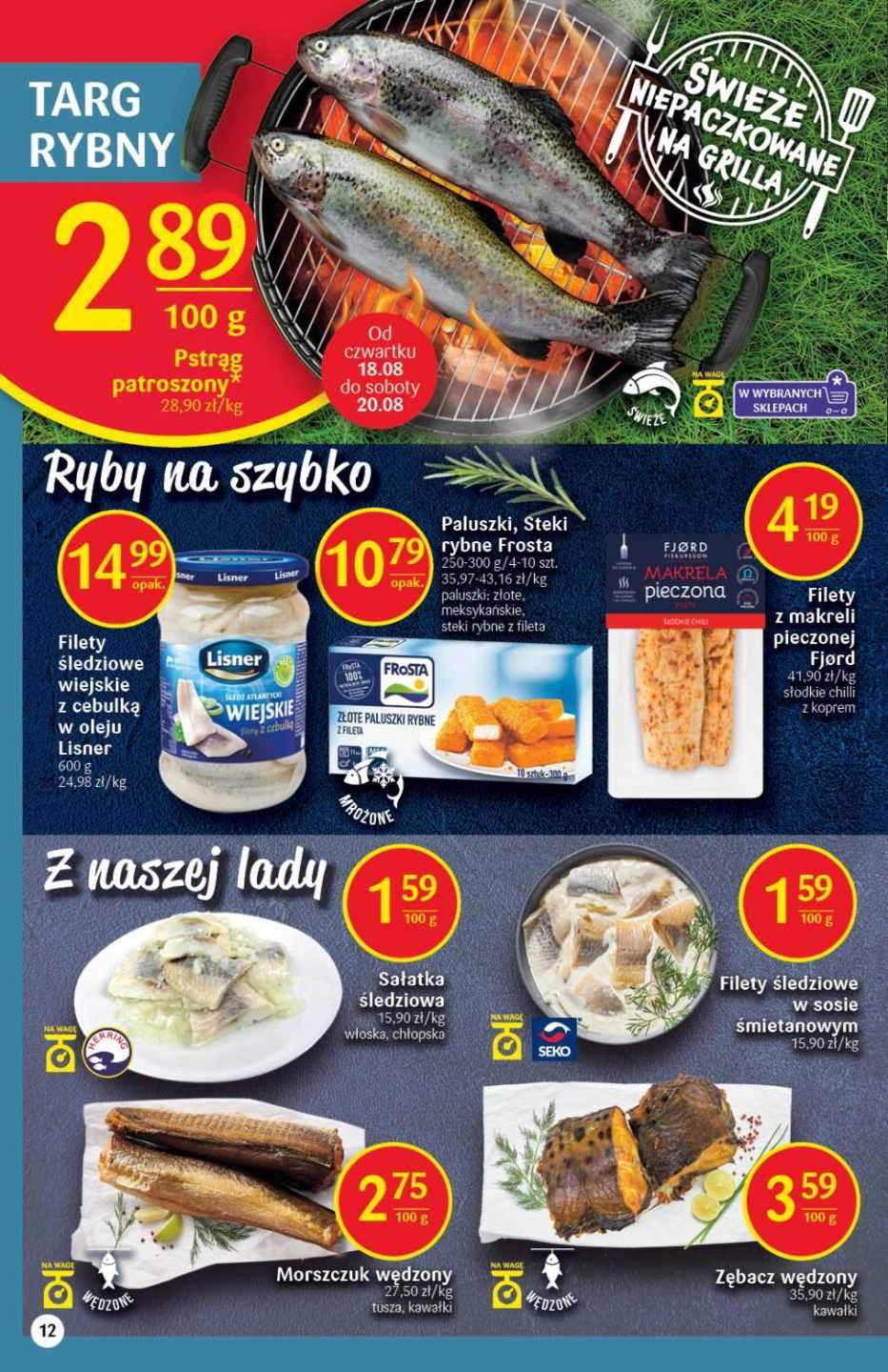 Gazetka promocyjna Delikatesy Centrum str. 12