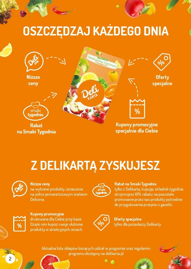 Gazetka promocyjna Delikatesy Centrum str. 2