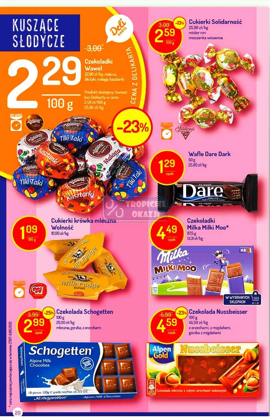 Gazetka promocyjna Delikatesy Centrum str. 20