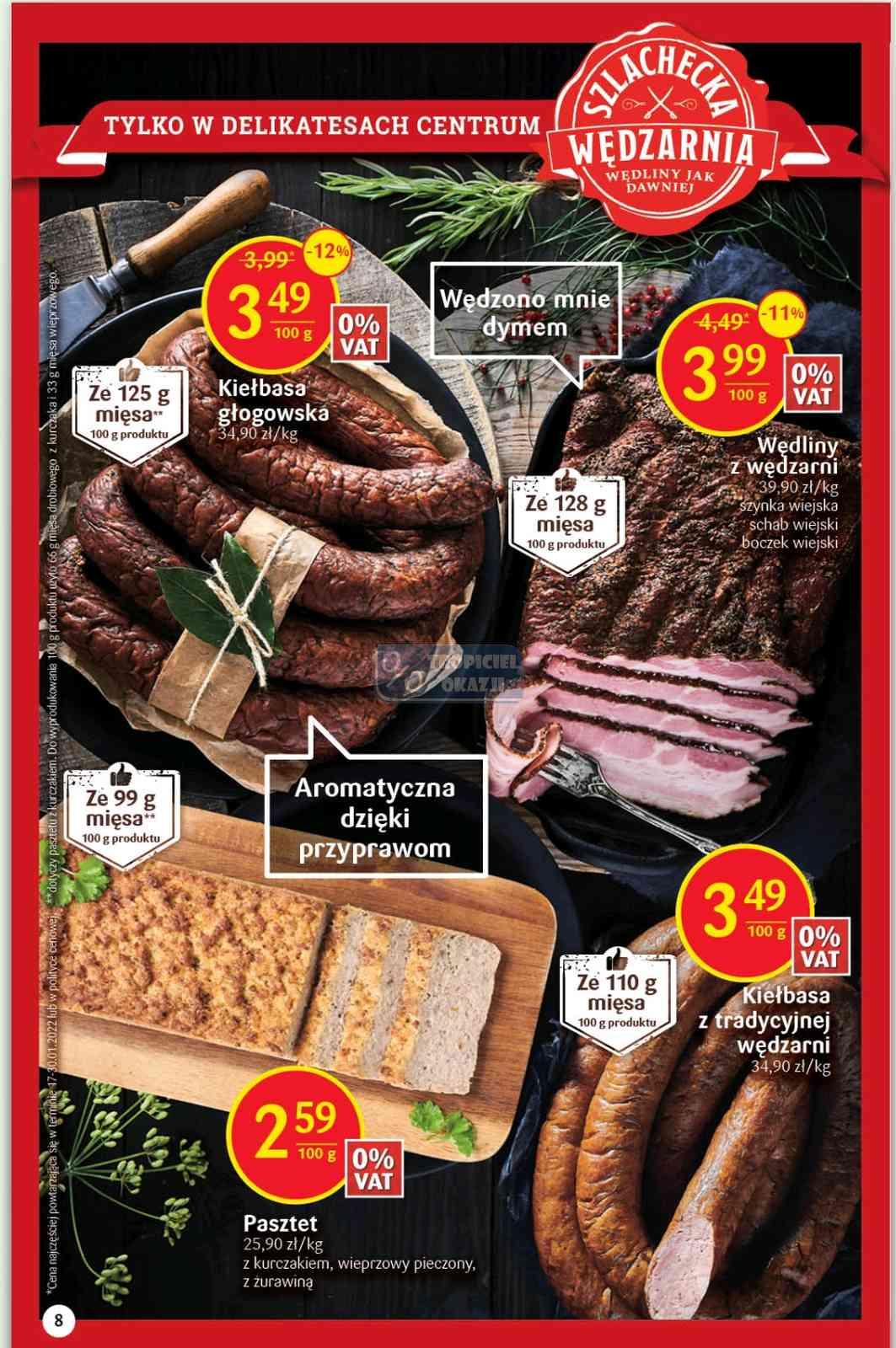 Gazetka promocyjna Delikatesy Centrum str. 8