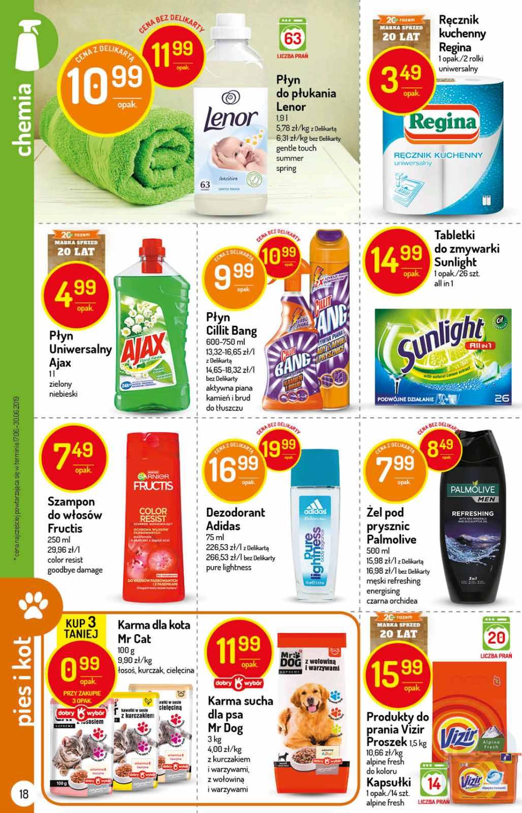 Gazetka promocyjna Delikatesy Centrum str. 18