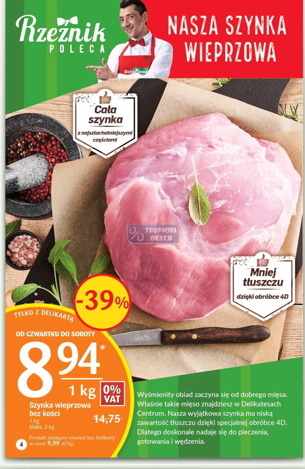 Gazetka promocyjna Delikatesy Centrum str. 4