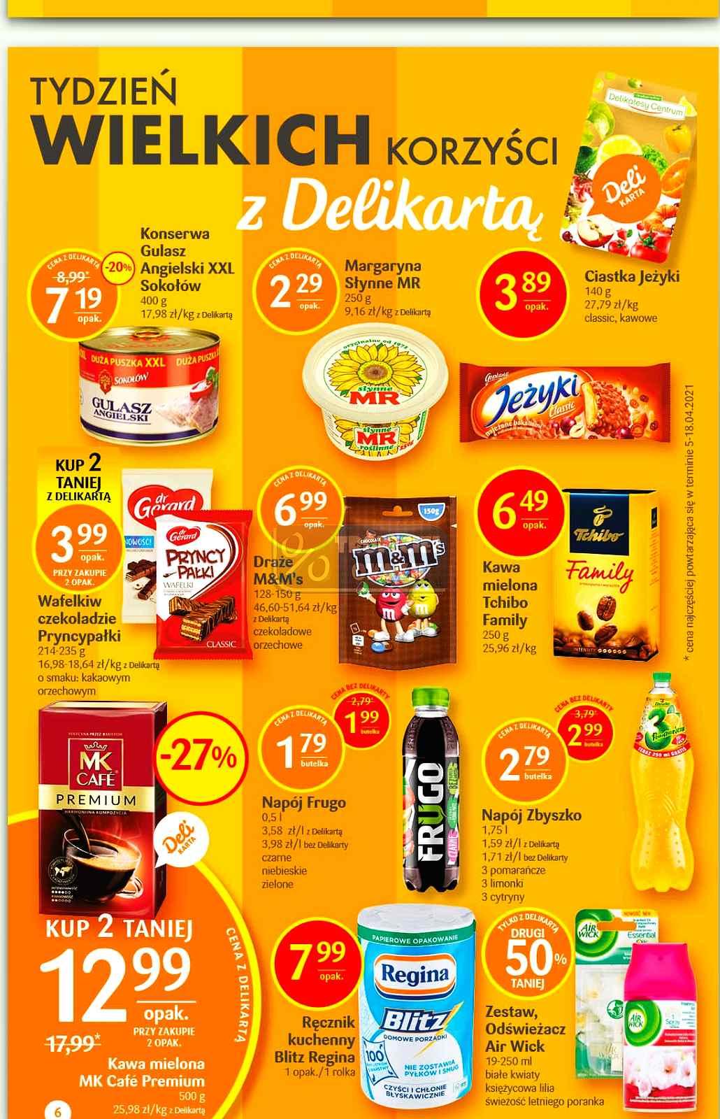 Gazetka promocyjna Delikatesy Centrum str. 6