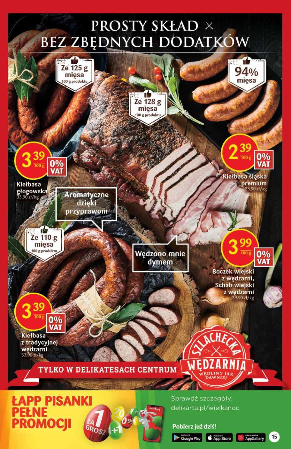 Gazetka promocyjna Delikatesy Centrum str. 15