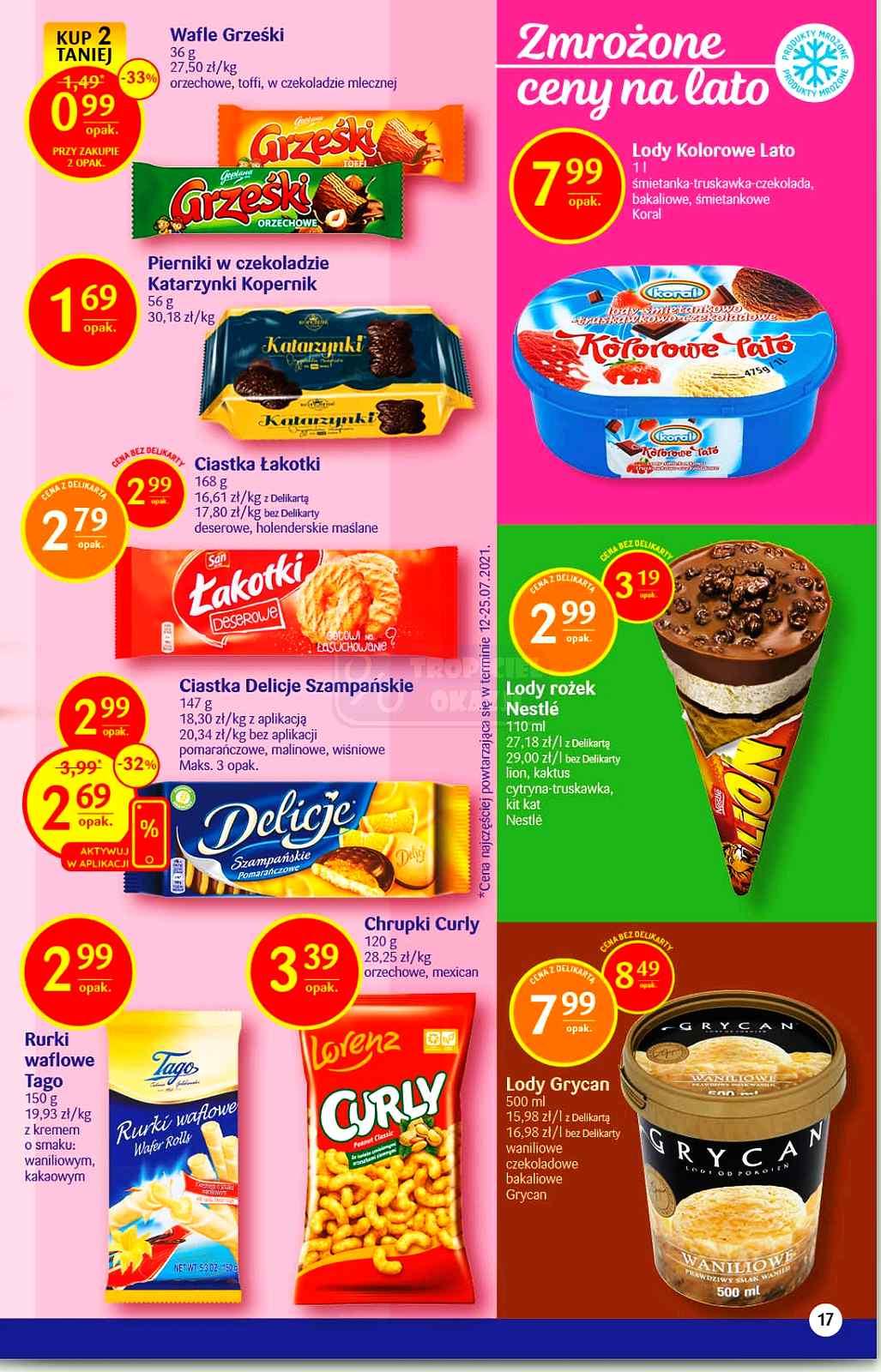 Gazetka promocyjna Delikatesy Centrum str. 17