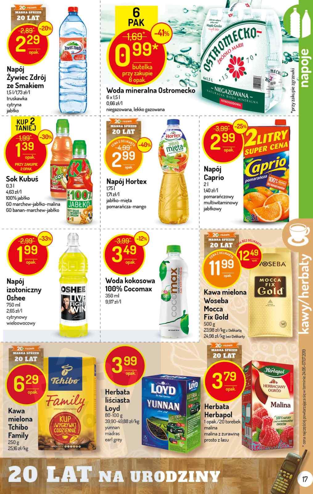 Gazetka promocyjna Delikatesy Centrum str. 17