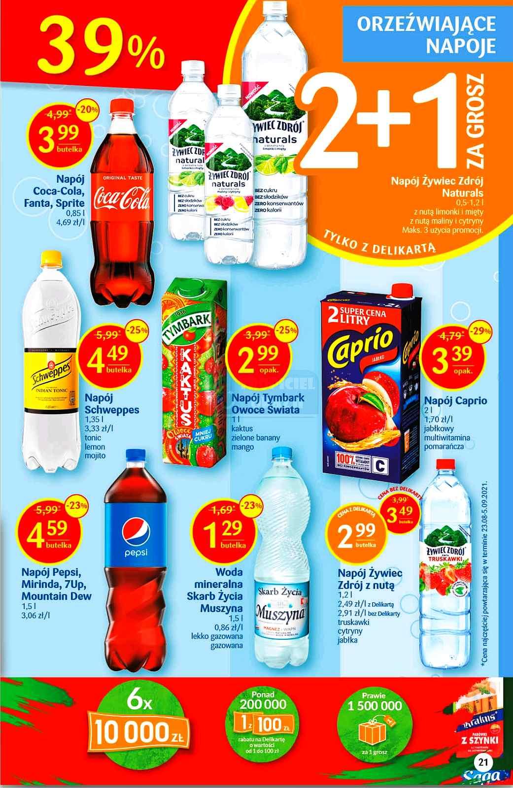 Gazetka promocyjna Delikatesy Centrum str. 21