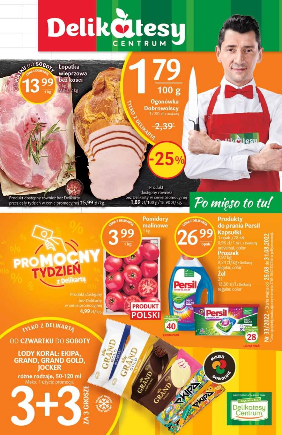 Gazetka promocyjna Delikatesy Centrum str. 1