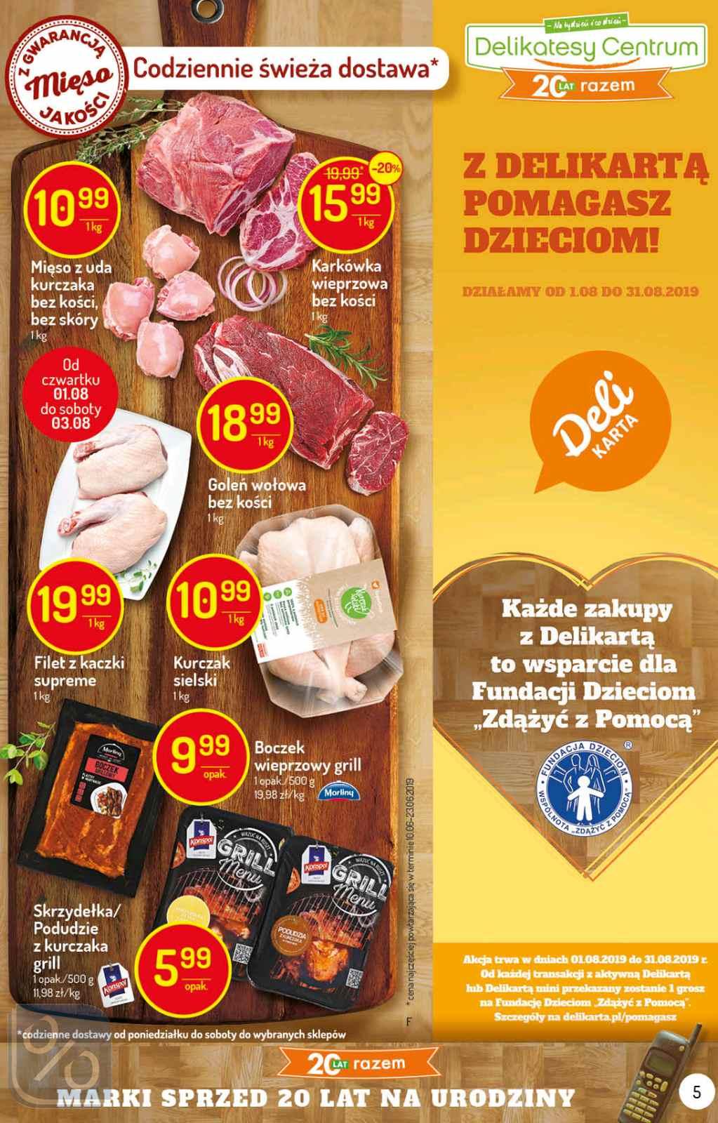 Gazetka promocyjna Delikatesy Centrum str. 5