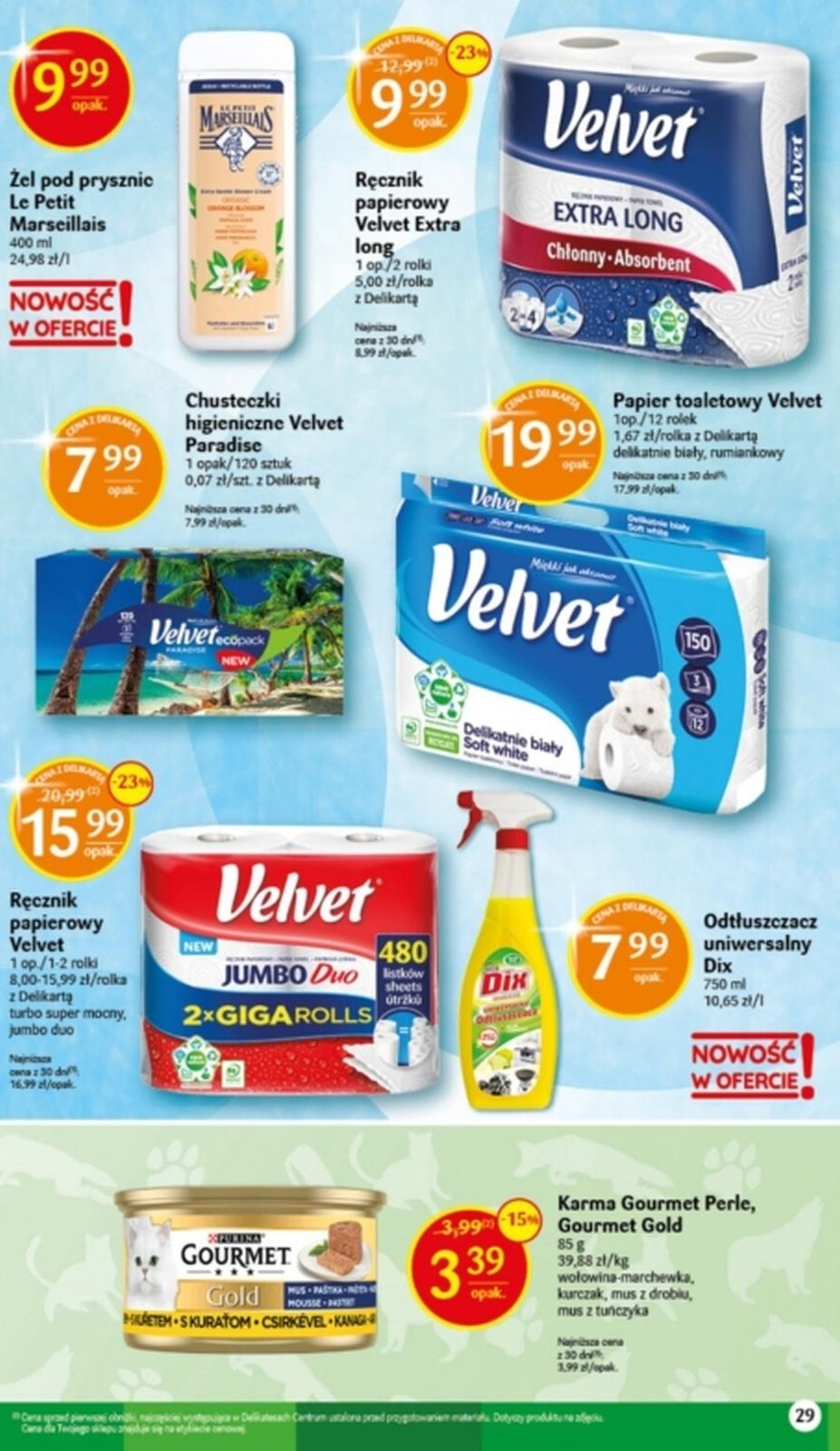 Gazetka promocyjna Delikatesy Centrum str. 29