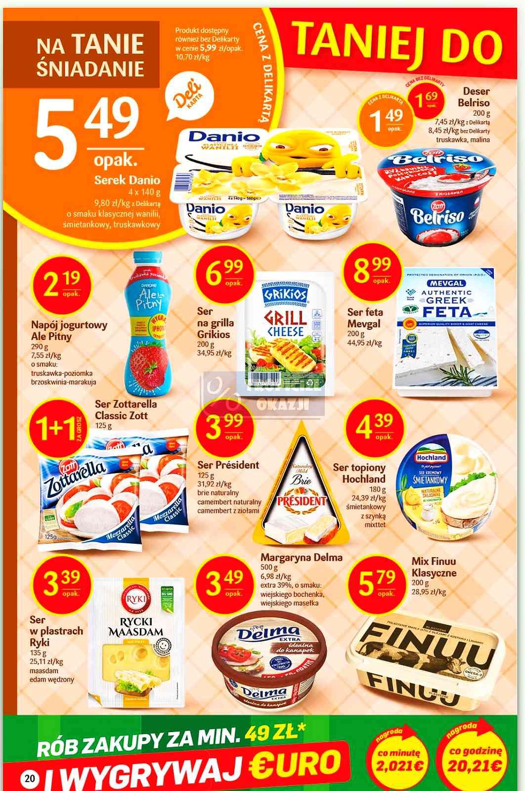 Gazetka promocyjna Delikatesy Centrum str. 20