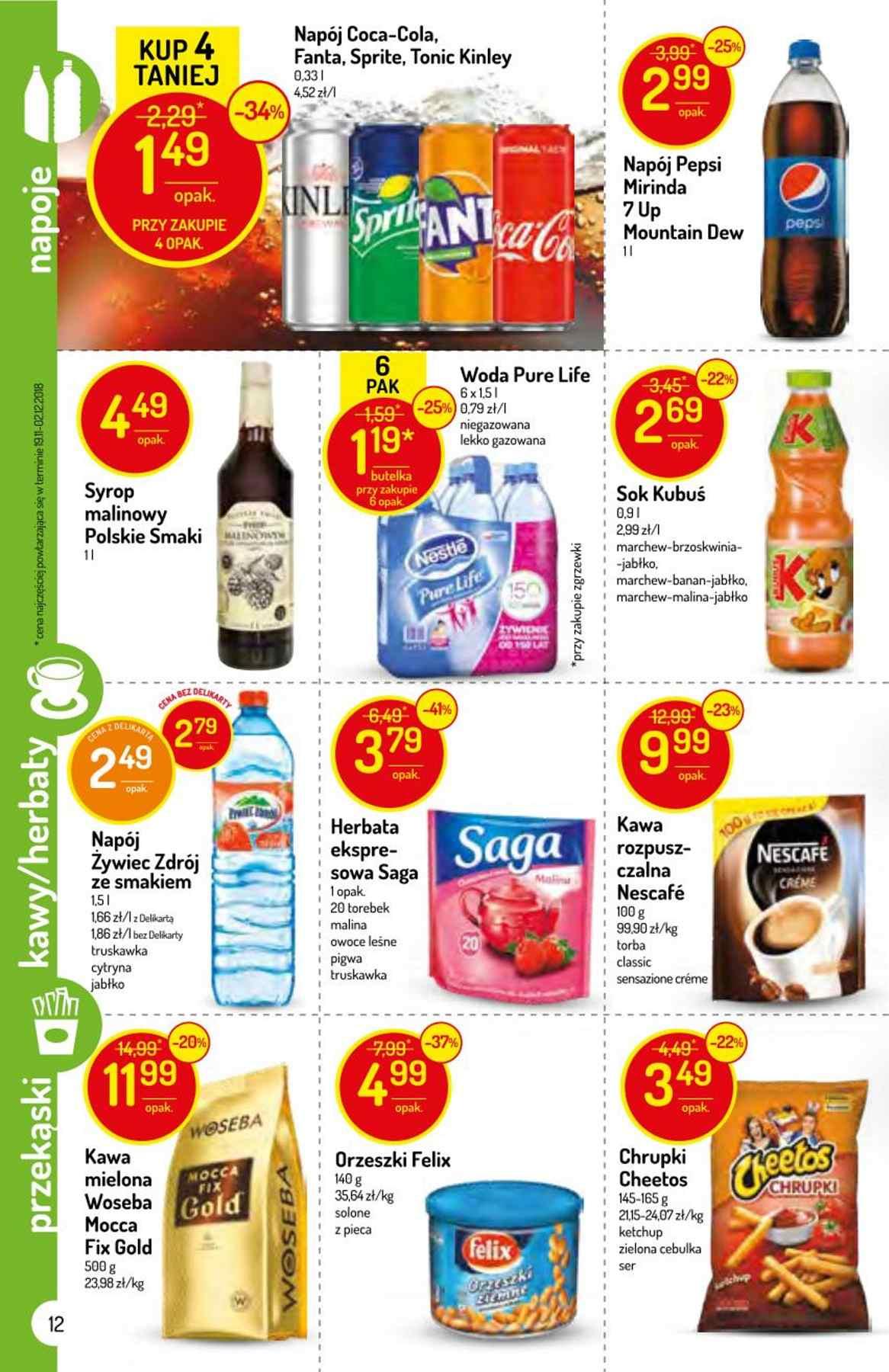 Gazetka promocyjna Delikatesy Centrum str. 12