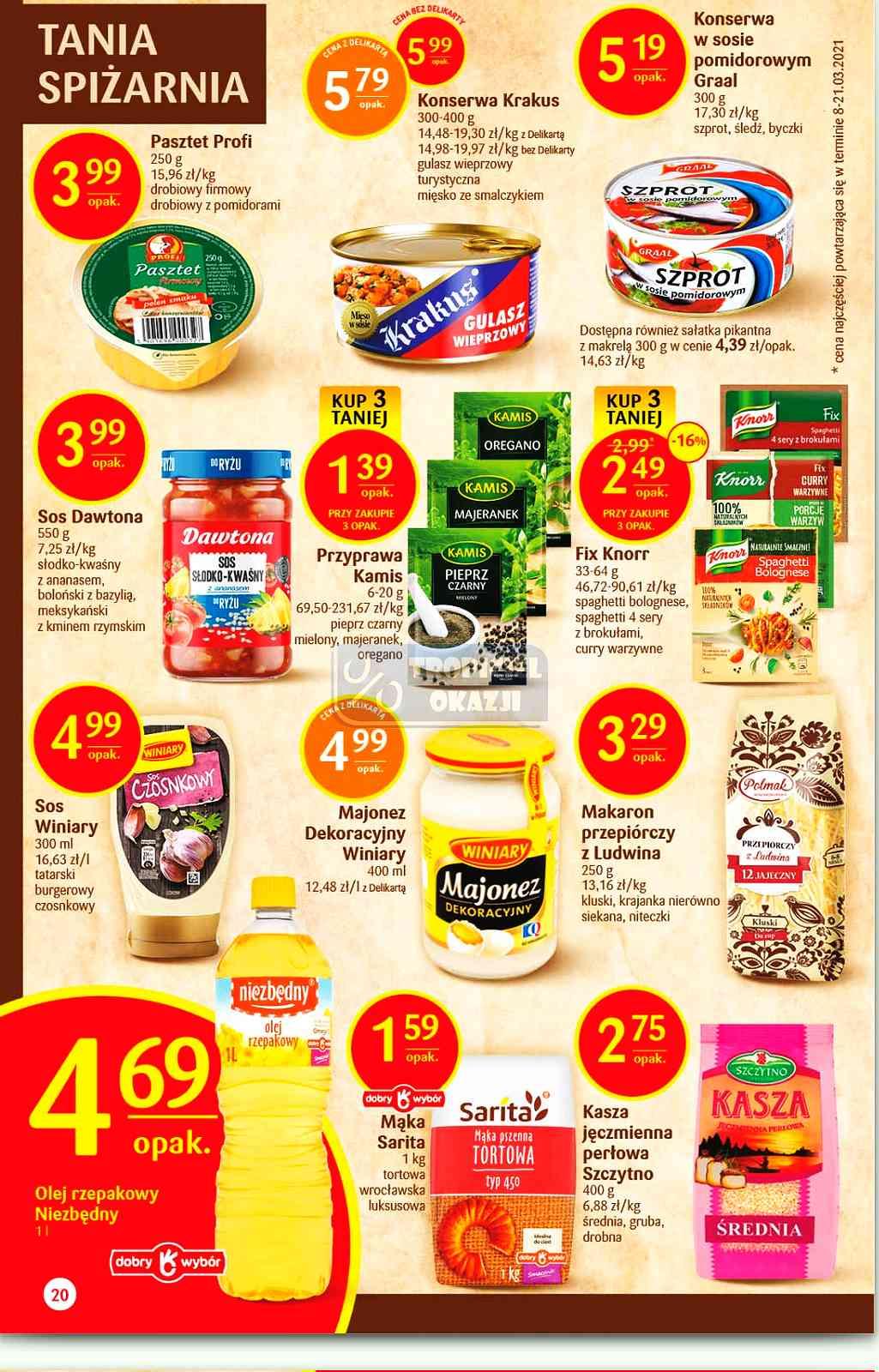 Gazetka promocyjna Delikatesy Centrum str. 20