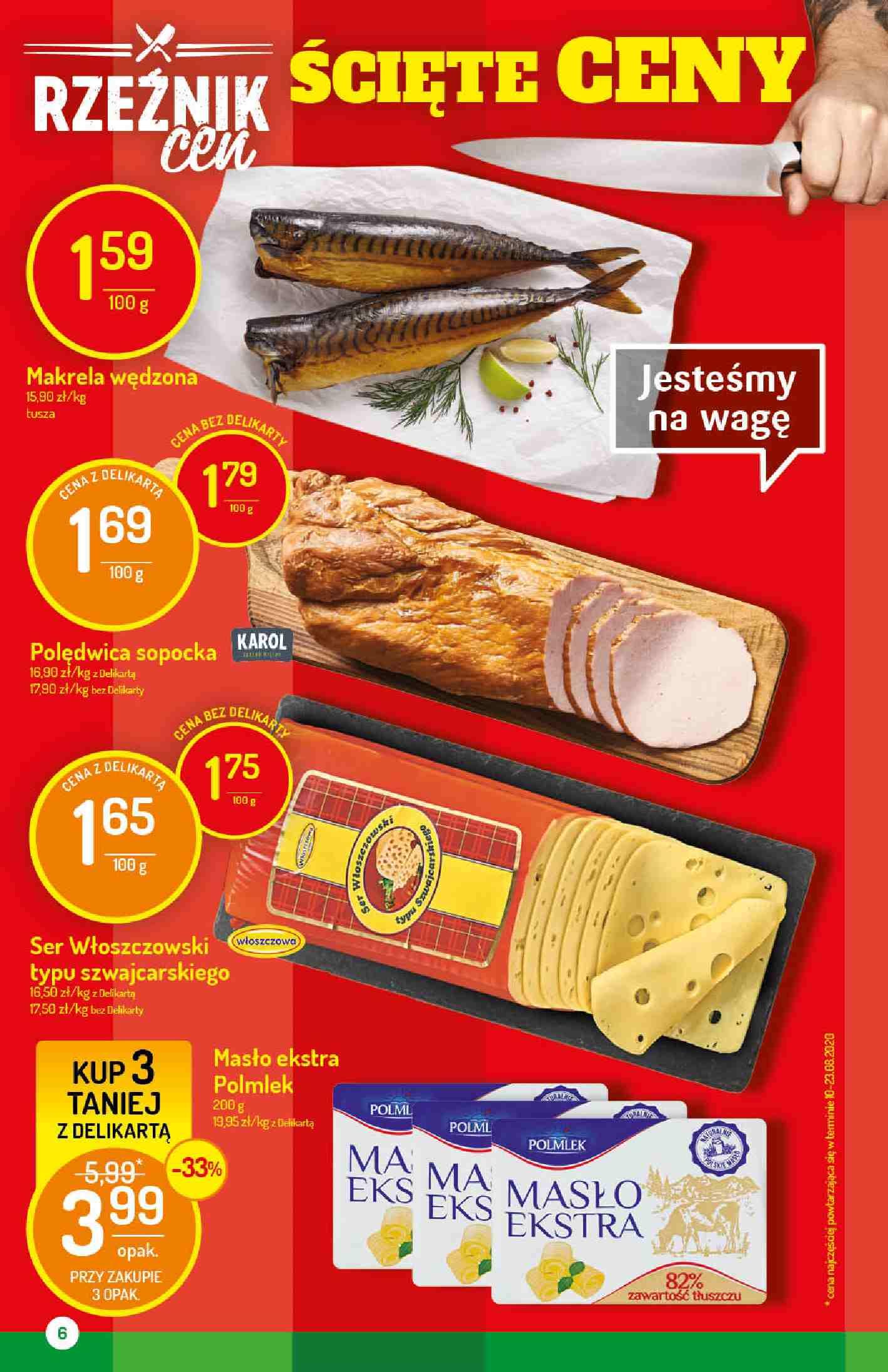 Gazetka promocyjna Delikatesy Centrum str. 6