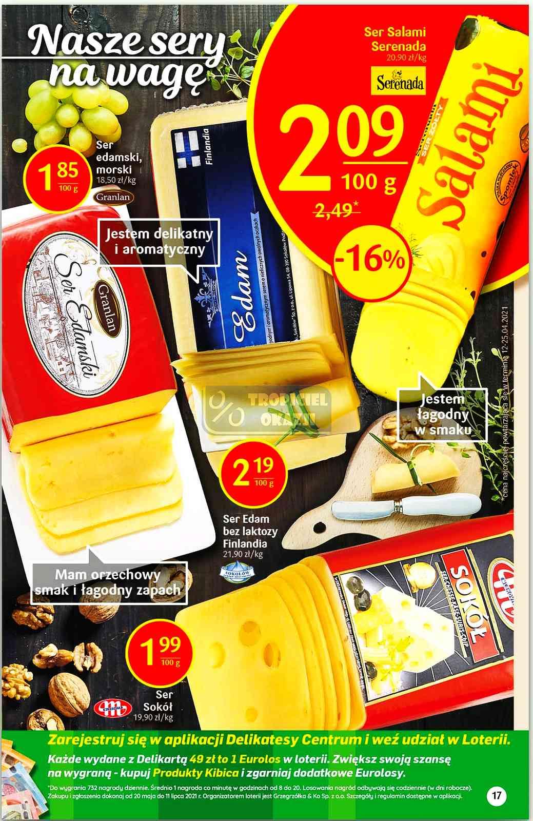 Gazetka promocyjna Delikatesy Centrum str. 17