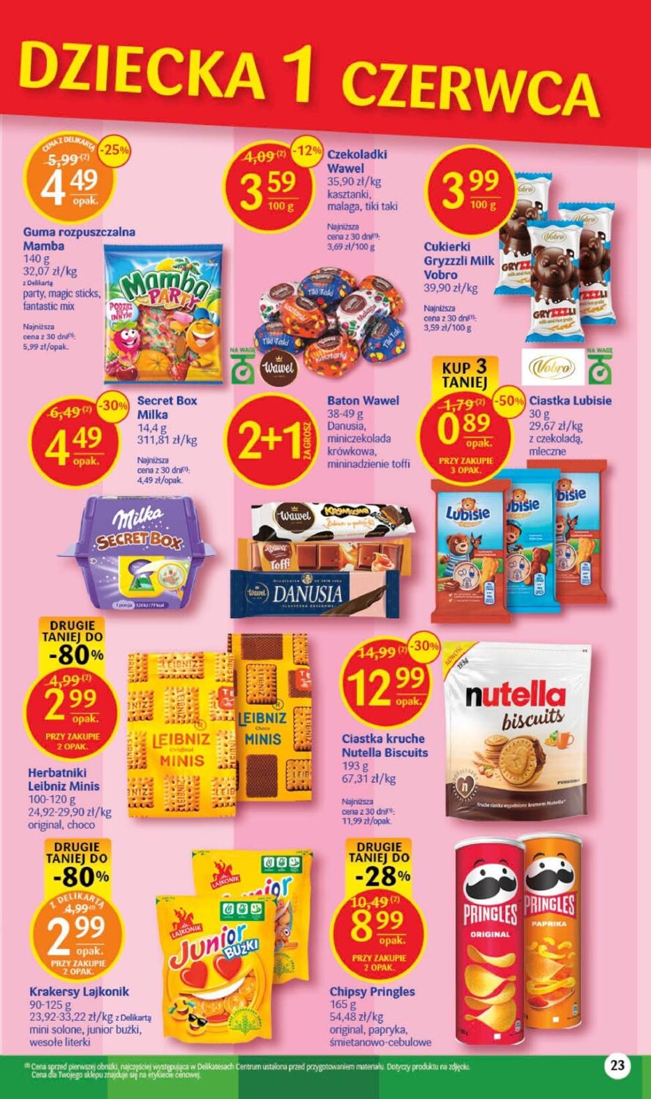 Gazetka promocyjna Delikatesy Centrum str. 23