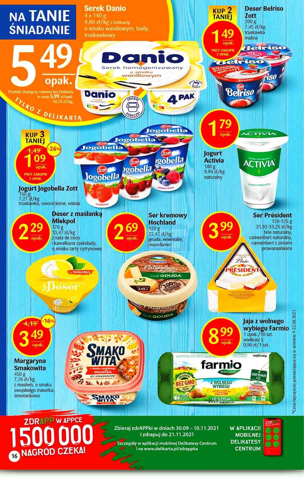 Gazetka promocyjna Delikatesy Centrum str. 16