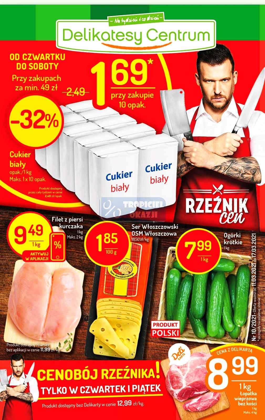 Gazetka promocyjna Delikatesy Centrum str. 1