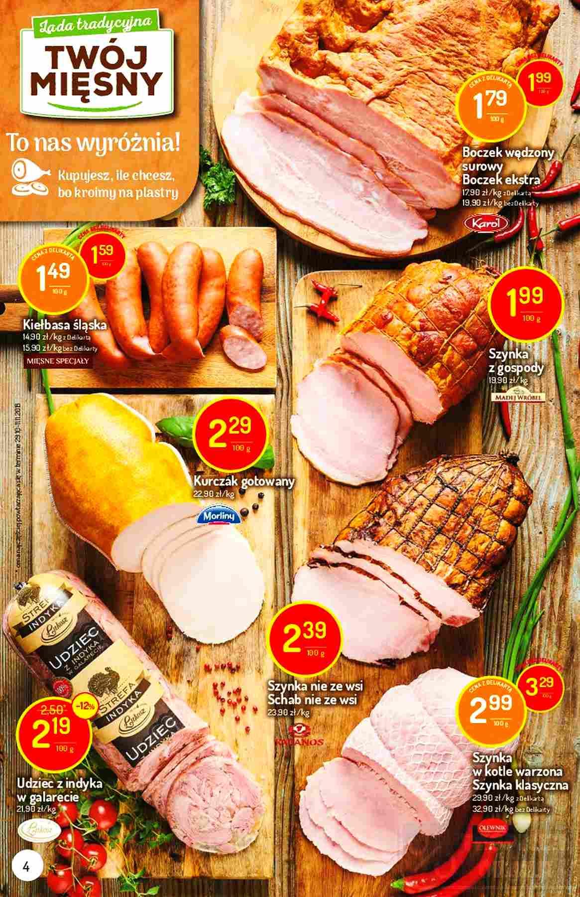 Gazetka promocyjna Delikatesy Centrum str. 4