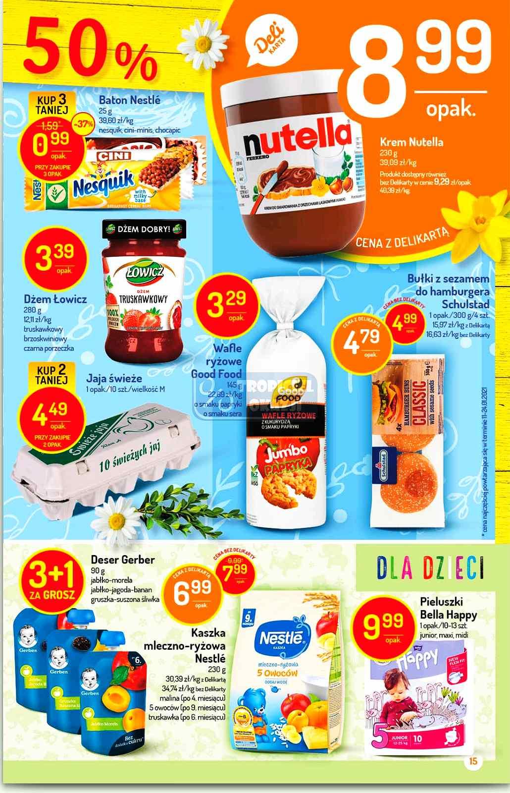 Gazetka promocyjna Delikatesy Centrum str. 15