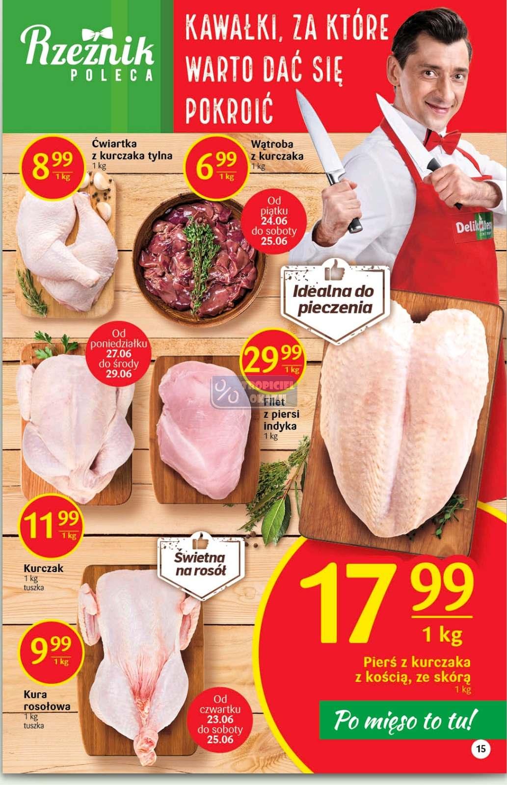 Gazetka promocyjna Delikatesy Centrum str. 15