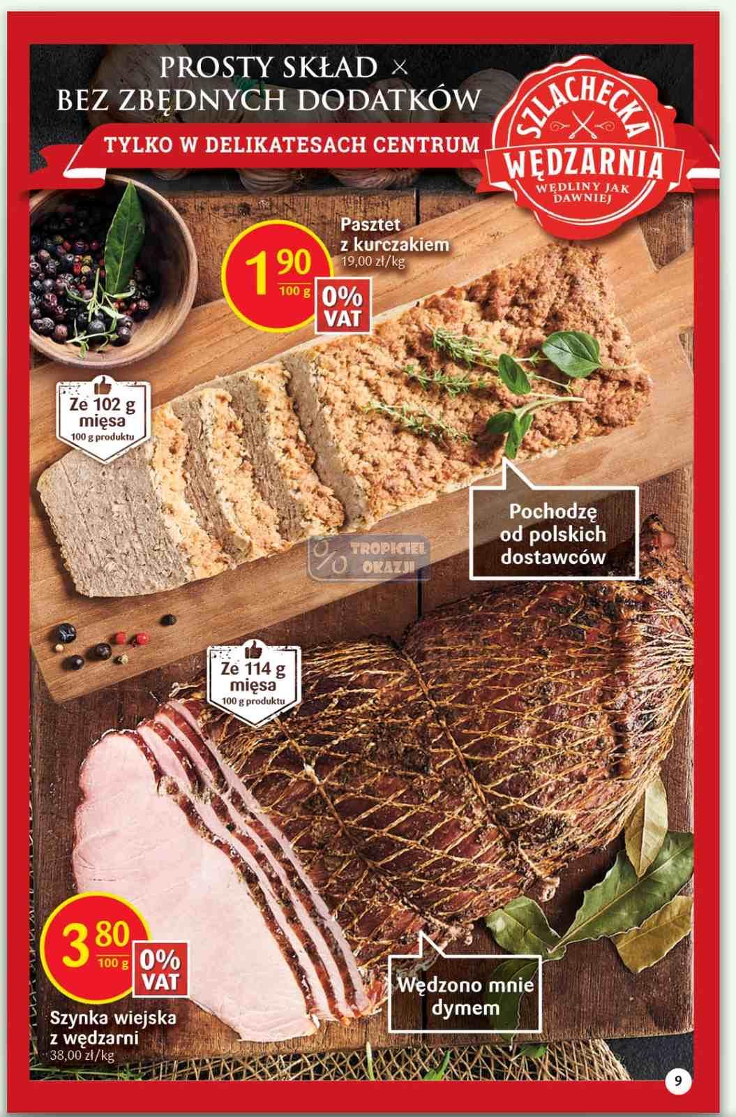 Gazetka promocyjna Delikatesy Centrum str. 9