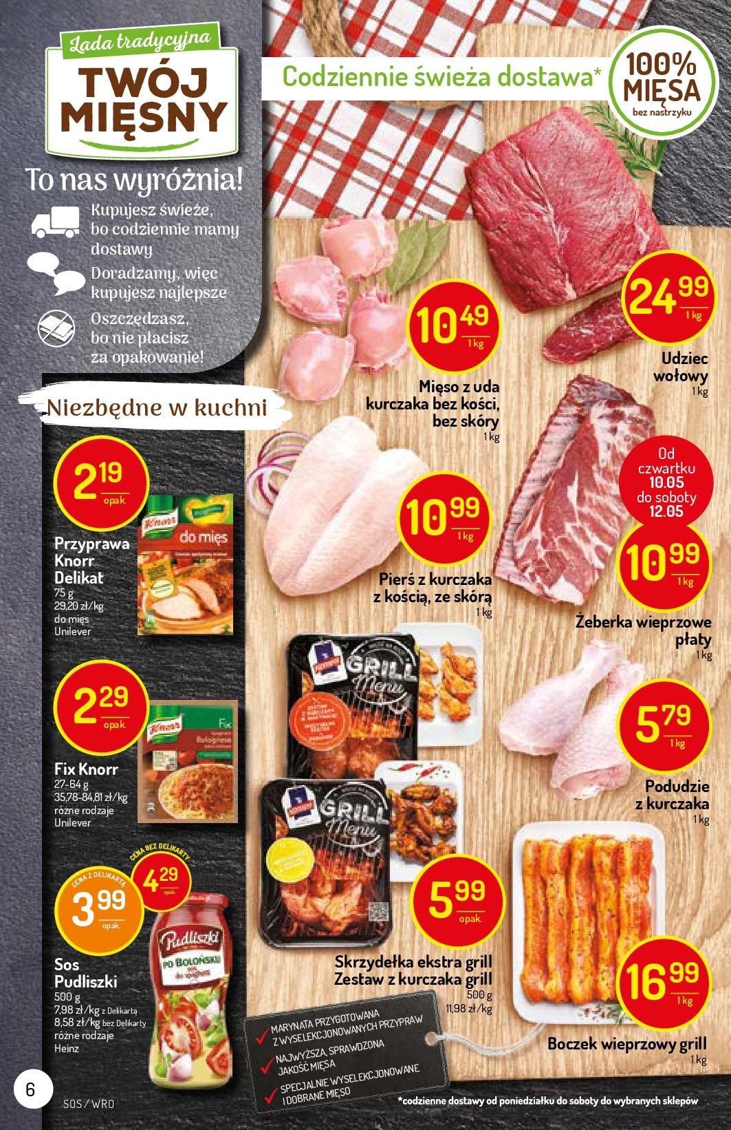 Gazetka promocyjna Delikatesy Centrum str. 6