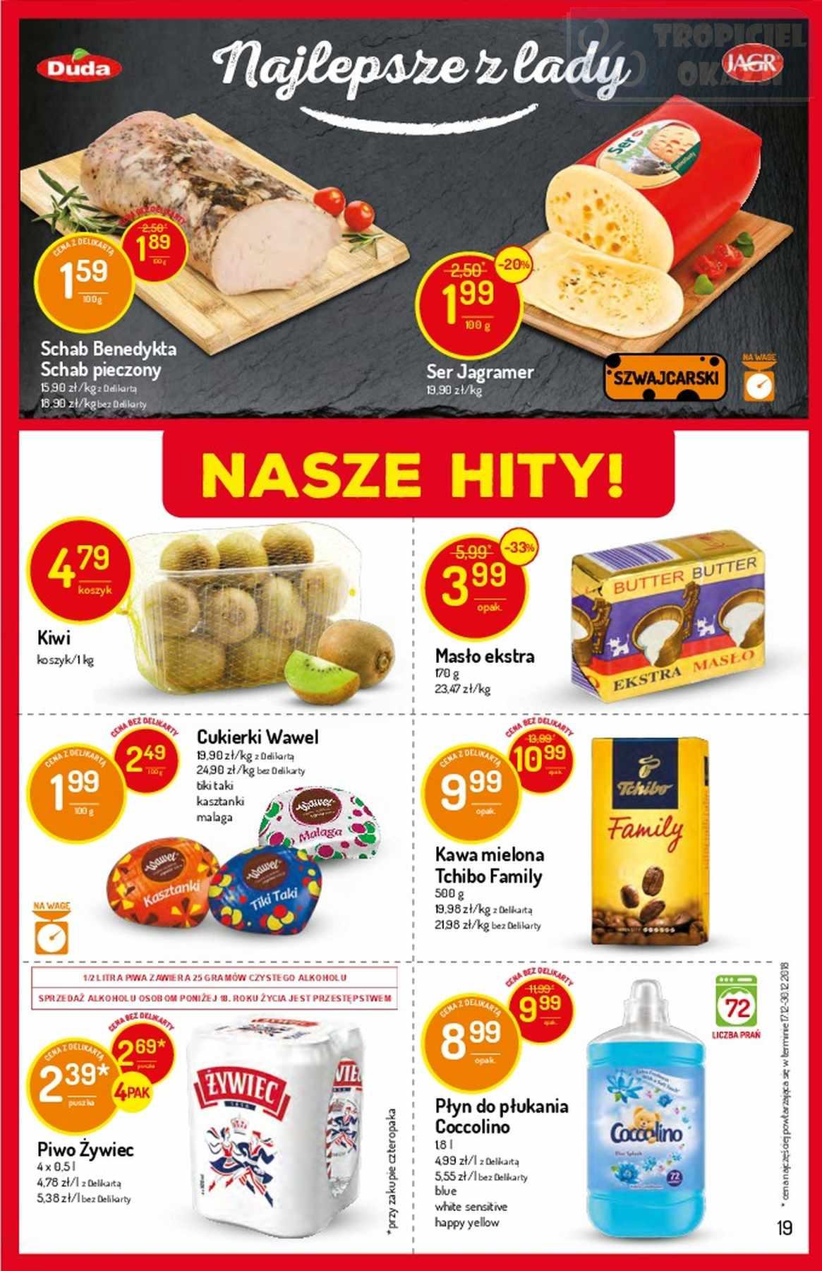 Gazetka promocyjna Delikatesy Centrum str. 19