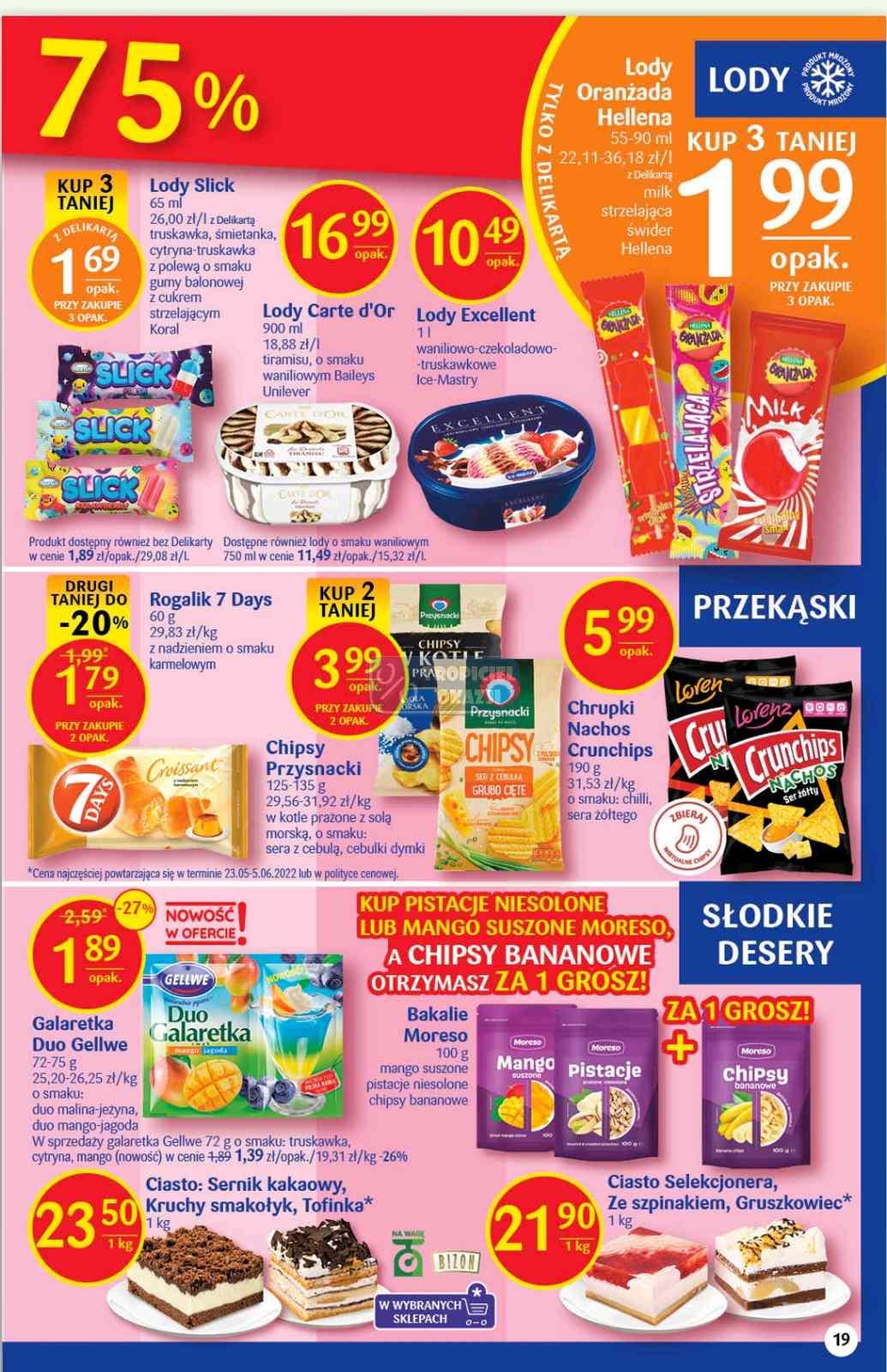 Gazetka promocyjna Delikatesy Centrum str. 19