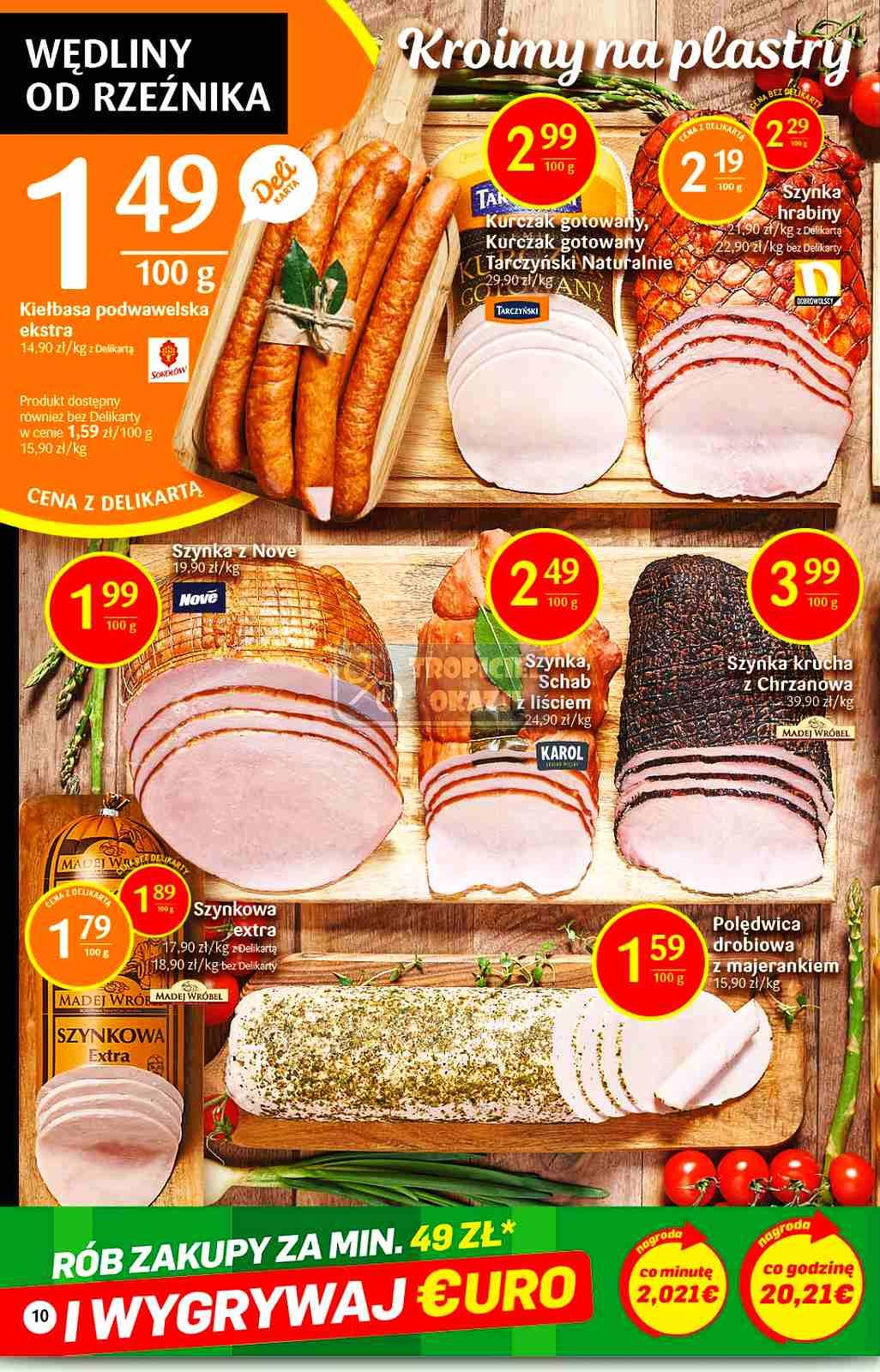 Gazetka promocyjna Delikatesy Centrum str. 10