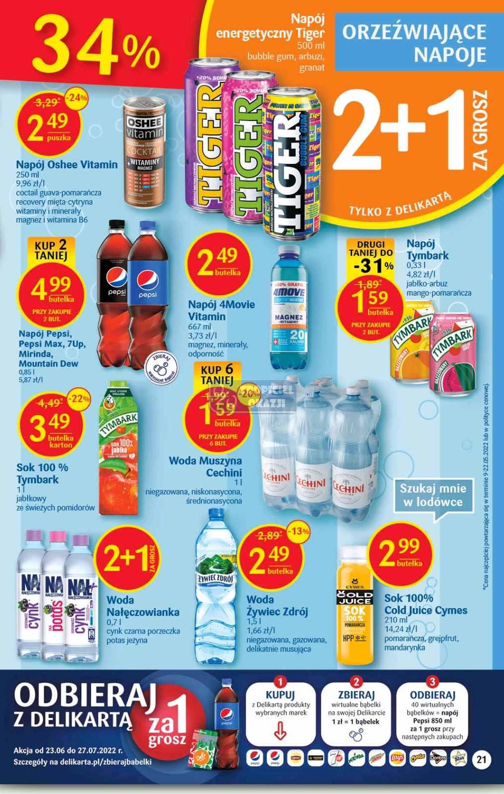 Gazetka promocyjna Delikatesy Centrum str. 21