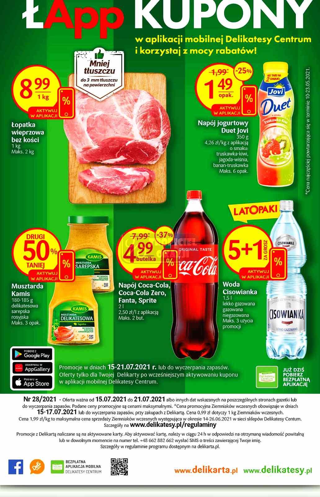 Gazetka promocyjna Delikatesy Centrum str. 28