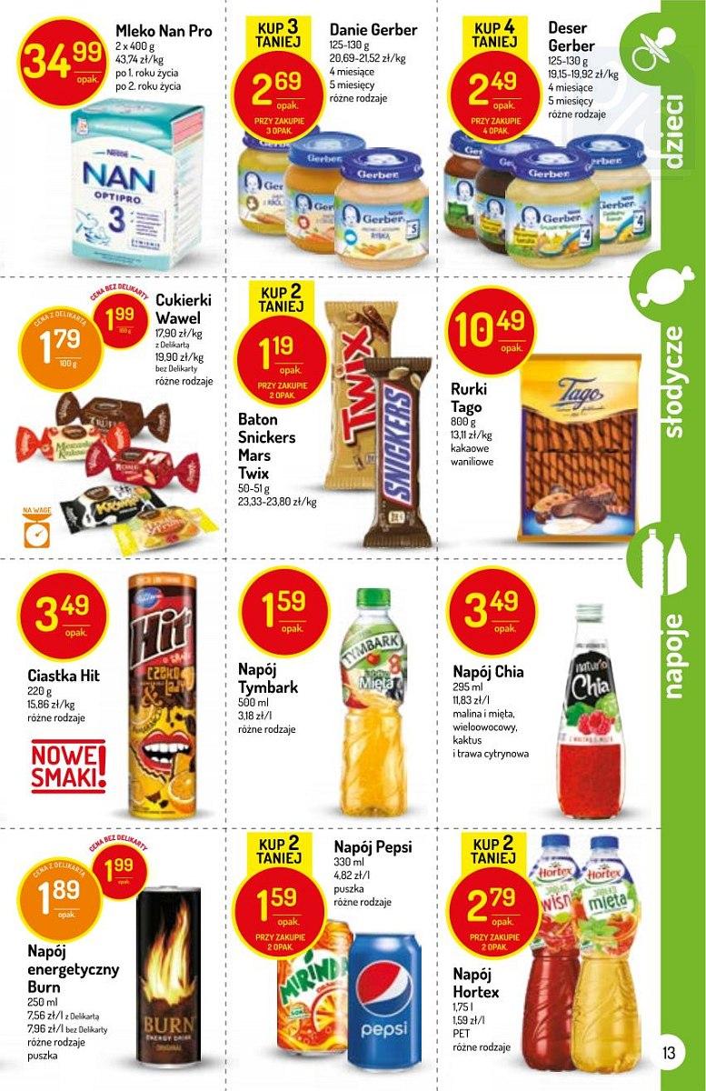 Gazetka promocyjna Delikatesy Centrum str. 13